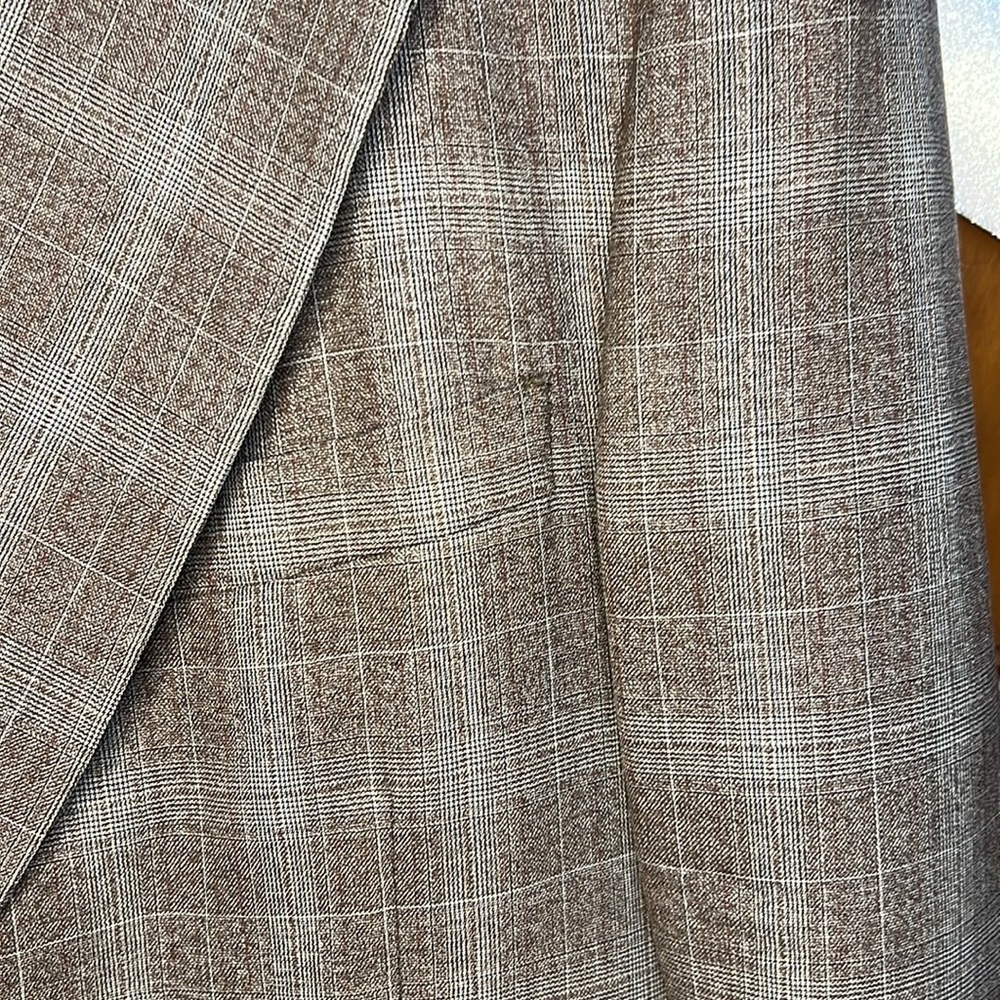 Union International Collection 100% Virgin Wool 2 Piece Blazer & Vest Set 48R - Picture 5 of 12